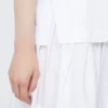 Camisa em popeline de algodão, branco óptico Camisa em popeline de algodão, branco óptico