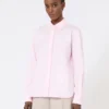 Camisa em popeline de algodão, rosa Camisa em popeline de algodão, rosa