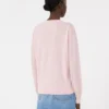 Camisola básica de lã e caxemira, rosa Camisola básica de lã e caxemira, rosa