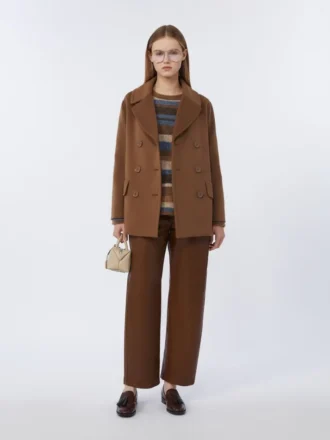 Camisola de alpaca e lã, bege Camisola de alpaca e lã, bege