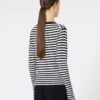 Camisola de caxemira de corte justo, cor marfim Camisola de caxemira de corte justo, cor marfim