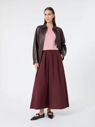 Camisola de seda e algodão, rosa