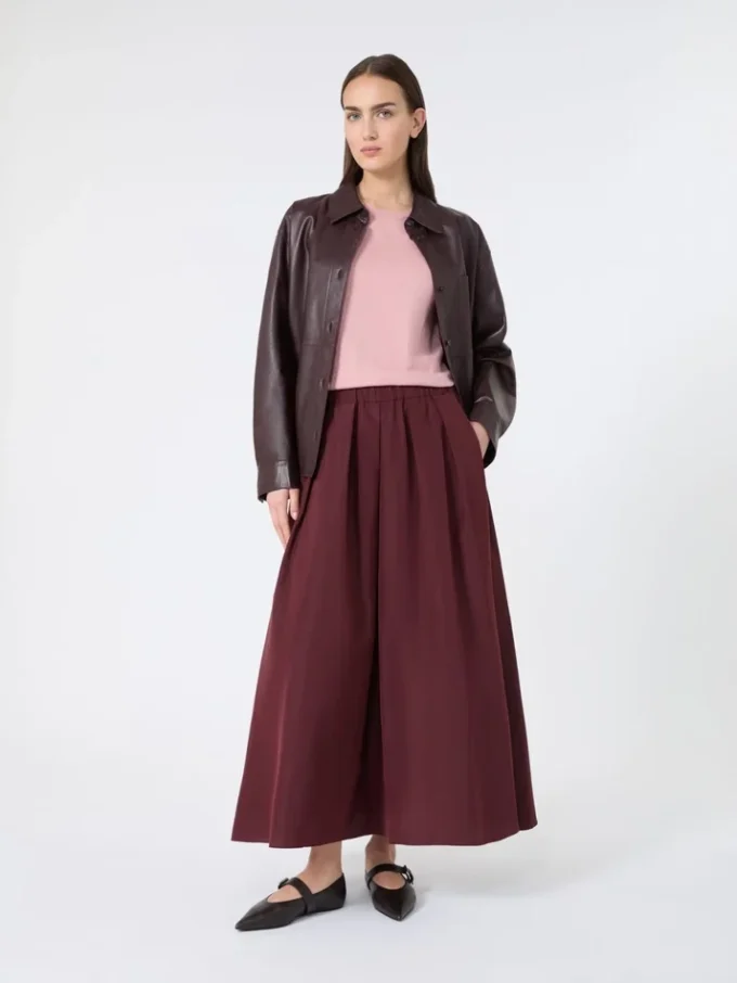 Camisola de seda e algodão, rosa Camisola de seda e algodão, rosa