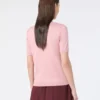 Camisola de seda e algodão, rosa Camisola de seda e algodão, rosa