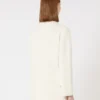 Camisola em fio de crepe de viscose, marfim Camisola em fio de crepe de viscose, marfim