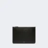 Capa para tablet em pele, preta Capa para tablet em pele, preta