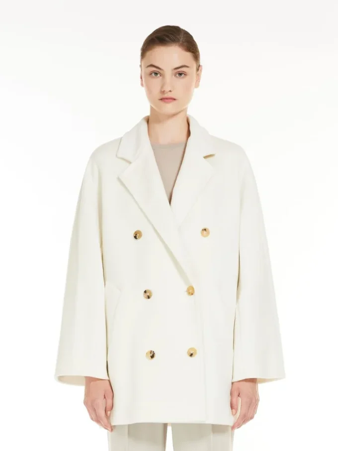 Casaco curto 101801 Icon Coat, branco