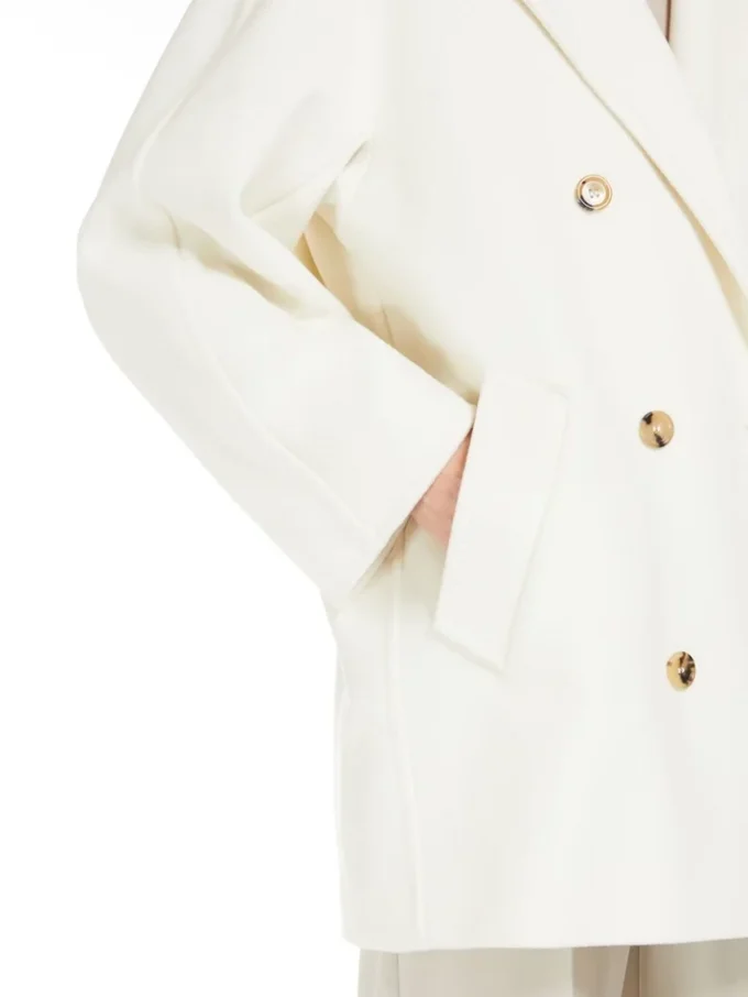 Casaco curto 101801 Icon Coat, branco