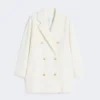 Casaco curto 101801 Icon Coat, branco