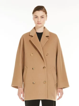 Casaco curto 101801 Icon Coat, camelo