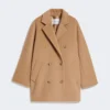 Casaco curto 101801 Icon Coat, camelo