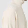 Casaco de malha em crepe de viscose, cor marfim Casaco de malha em crepe de viscose, cor marfim