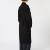 Casaco-roupão em Pure Wool, preto Casaco-roupão em Pure Wool, preto