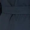 Casaco trench oversized em sarja repelente à água, azul ultramar