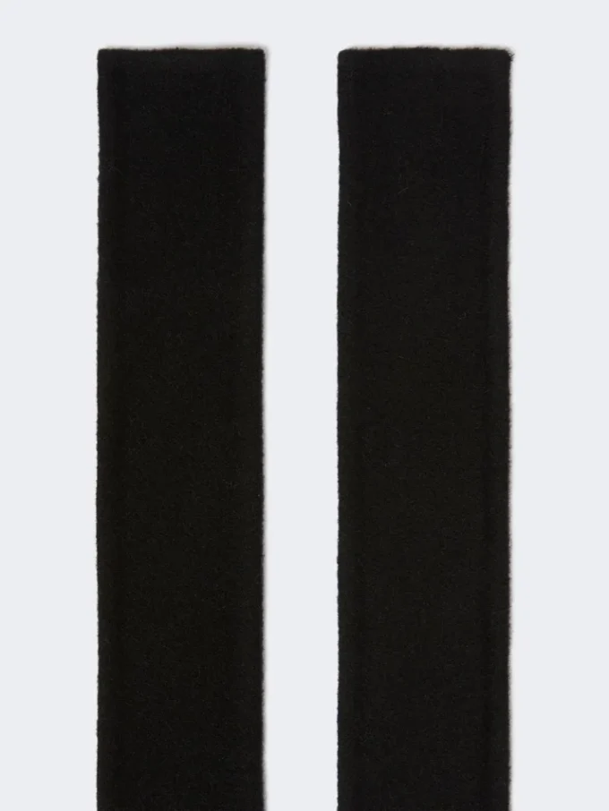 Cinto em tecido de Pure Wool, preto Cinto em tecido de Pure Wool, preto