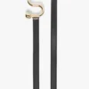 Cinto Sportmax com monograma e fivela, preto