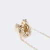 Colar com pendente em forma de mala Pasticcino, dourado Colar com pendente em forma de mala Pasticcino, dourado