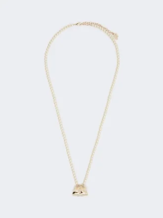 Colar gargantilha com pendente Pasticcino, dourado