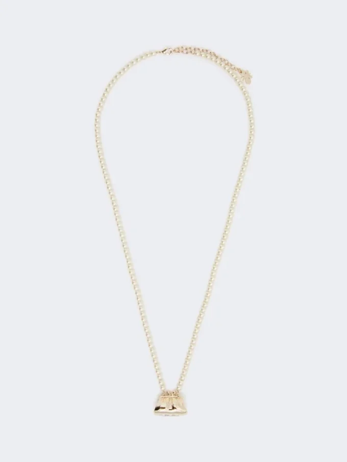Colar gargantilha com pendente Pasticcino, dourado Colar gargantilha com pendente Pasticcino, dourado