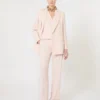 Colete em crepe de lã, rosa Colete em crepe de lã, rosa