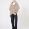 Estola em alpaca e caxemira, verde musgo