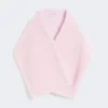 Estola em alpaca e lã, bege-rosa
