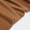 Estola em camelo com monograma bordado, camelo