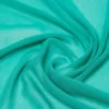 Estola em georgette de seda, verde