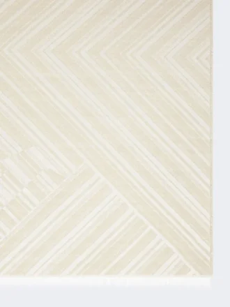 Estola em jacquard de lã e seda, cor de pomba Estola em jacquard de lã e seda, cor de pomba