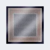 Foulard de seda estampado, cor lama
