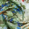 Foulard de seda estampado, rosa antigo Foulard de seda estampado, rosa antigo
