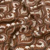 Foulard quadrado de seda estampado, cor caramelo Foulard quadrado de seda estampado, cor caramelo