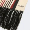 Lenço de seda estampado, cor de pomba Lenço de seda estampado, cor de pomba
