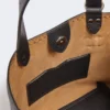 Mala Archetipo em pele, tamanho extra pequeno, preta