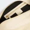 Mala hobo em pele napa, baunilha Mala hobo em pele napa, baunilha