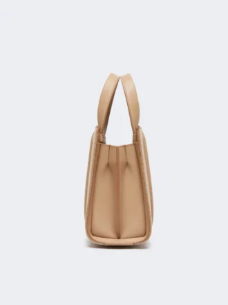 Mala Max Mara Whitney 4 – pequena, castanho avelã