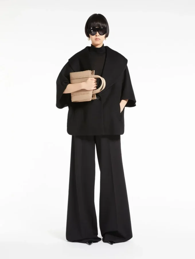 Mala Max Mara Whitney 4 – pequena, castanho avelã