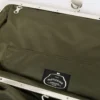 Mala Pasticcino extragrande em gabardine técnica, verde salva Mala Pasticcino extragrande em gabardine técnica, verde salva
