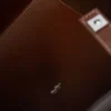 Mala tipo balde média, cor cacau