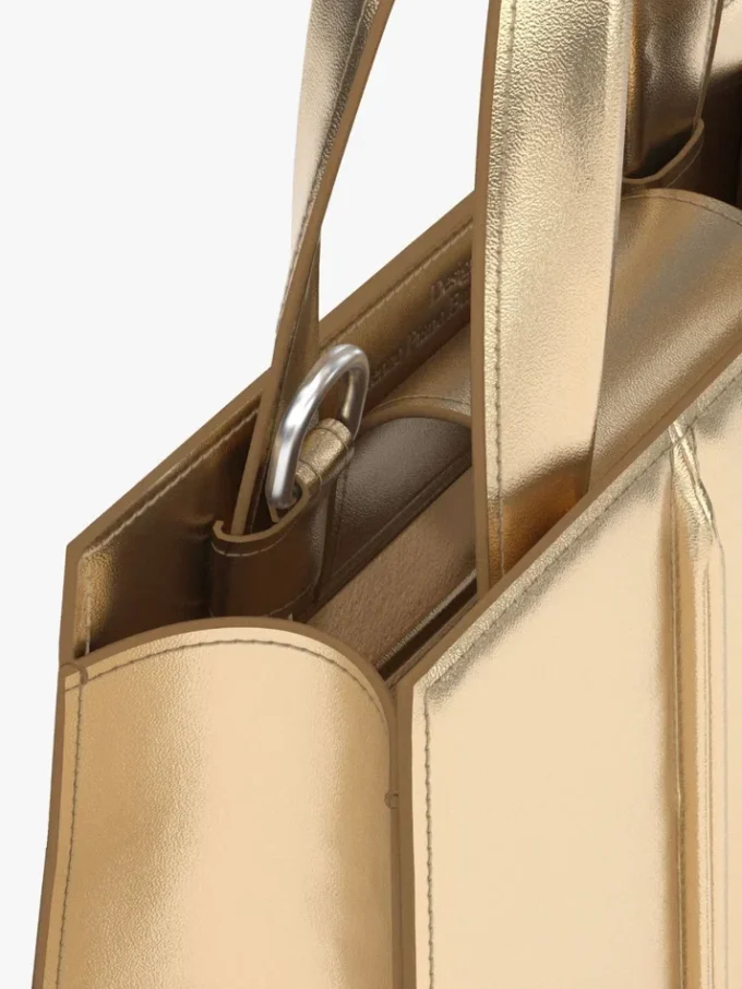 Mala Whitney 2 da Max Mara – nano, castanho dourado claro
