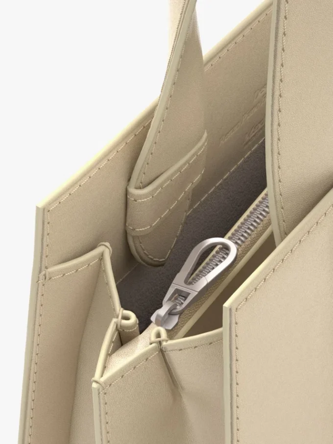 Mala Whitney 3 da Max Mara – micro, bege