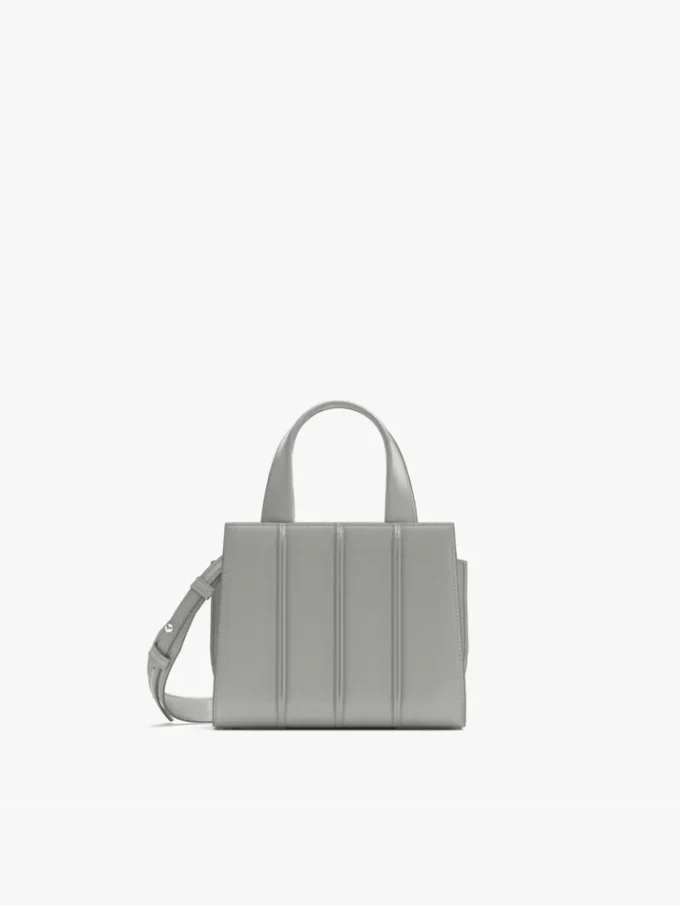 Mala Whitney 3 da Max Mara – micro, cinzento claro