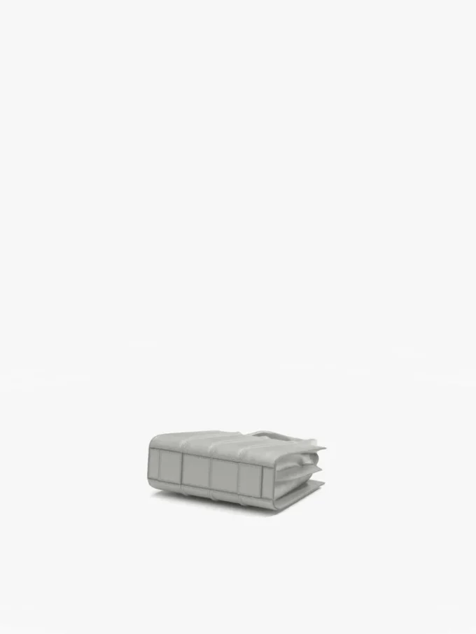 Mala Whitney 3 da Max Mara – micro, cinzento claro