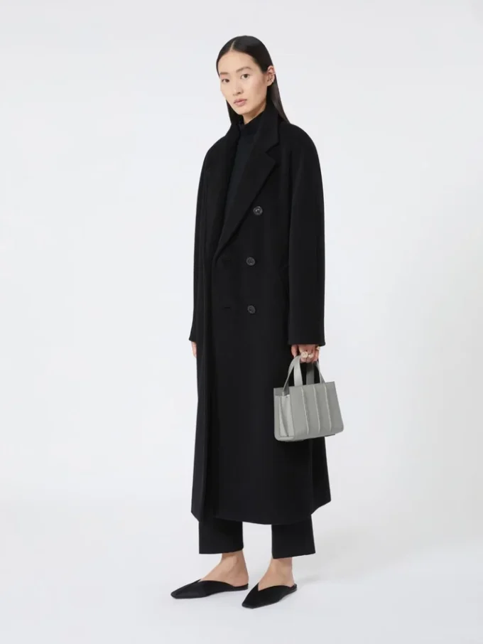 Mala Whitney 3 da Max Mara – micro, cinzento claro