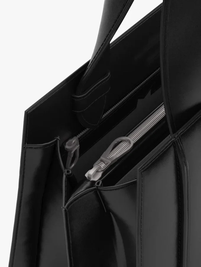 Mala Whitney 5 de Max Mara – média, preta Mala Whitney 5 de Max Mara – média, preta
