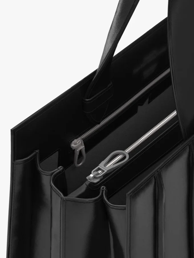 Mala Whitney 7 da Max Mara – grande, preta Mala Whitney 7 da Max Mara – grande, preta