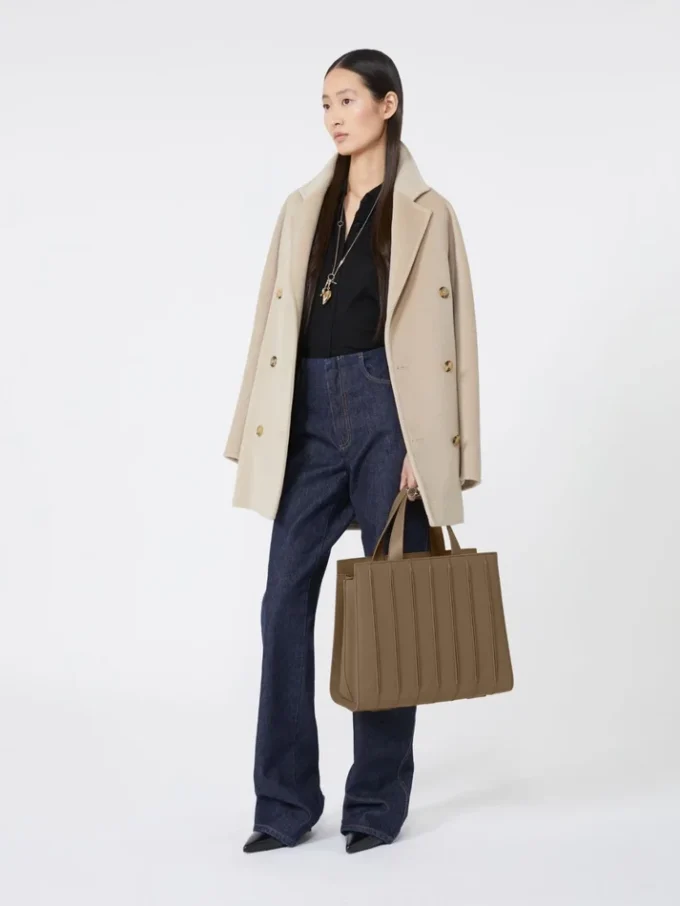 Mala Whitney da Max Mara 7 – grande, camelo Mala Whitney da Max Mara 7 – grande, camelo