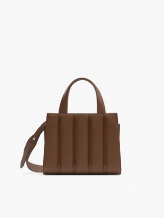 Mala Whitney de Max Mara 4 – pequena, castanho âmbar