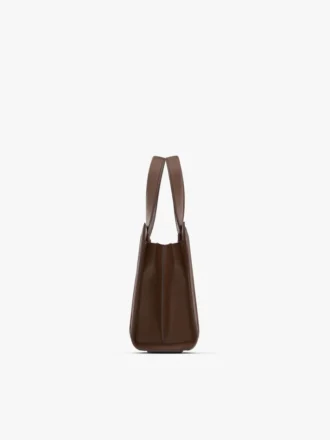 Mala Whitney de Max Mara 4 – pequena, castanho âmbar