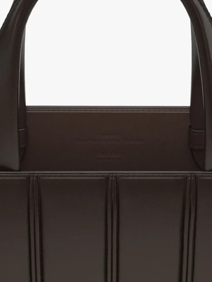 Mala Whitney de Max Mara 5 – média, castanho escuro Mala Whitney de Max Mara 5 – média, castanho escuro